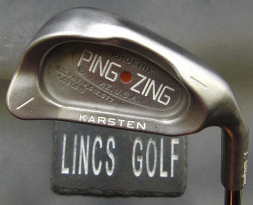 Ping Zing Karsten Brown Dot1 Iron Stiff Steel Shaft Ping Grip
