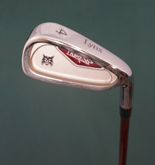 Lynx Tigress II 4 Iron Regular Graphite Shaft Lynx Grip