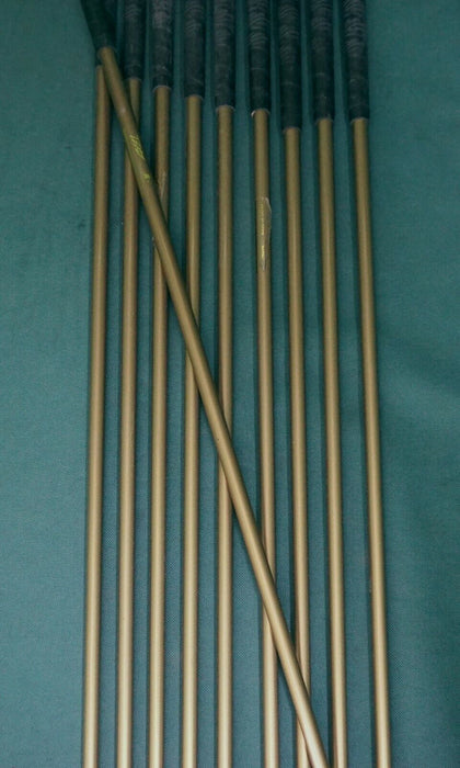 Set of 10 x Tsuruya Axel Gold Irons 3-SW + A Wedge Regular Graphite Shafts
