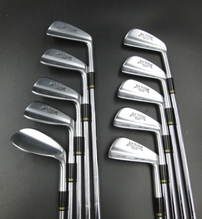 Set Of 10 x Macgregor Jack Nicklaus JNP 25M Ltd Edition 114/500 Irons 2-SW Steel