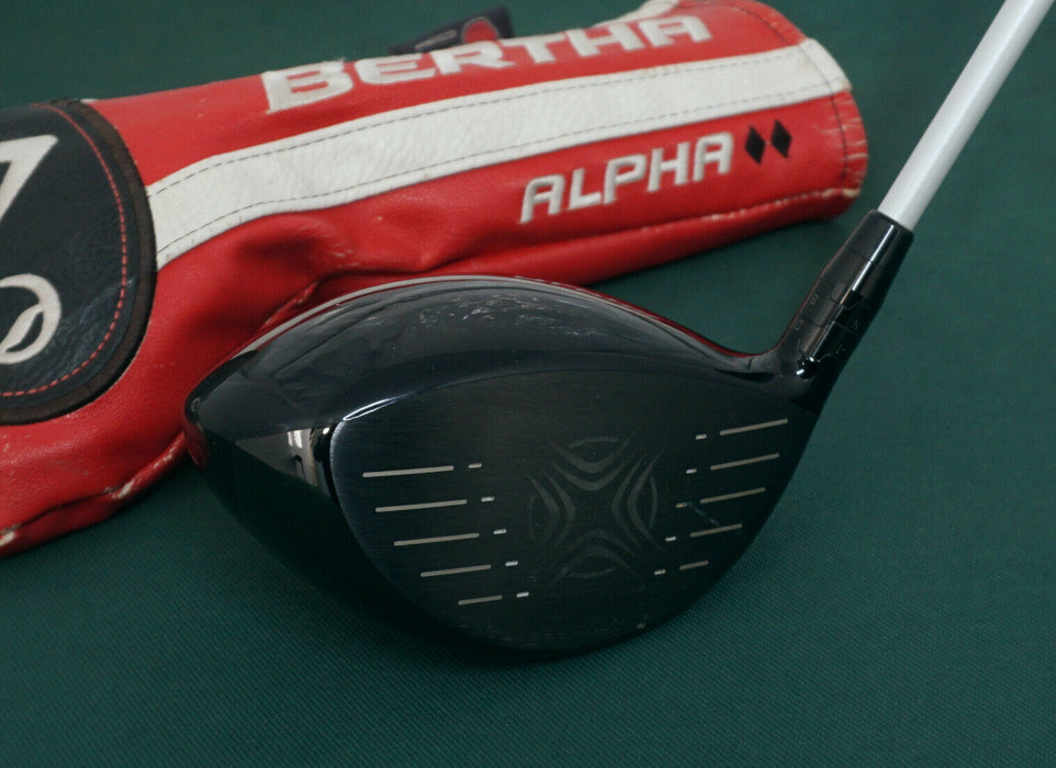 Callaway Big Bertha Alpha 9° Driver Stiff Graphite Shaft Golf Pride Grip