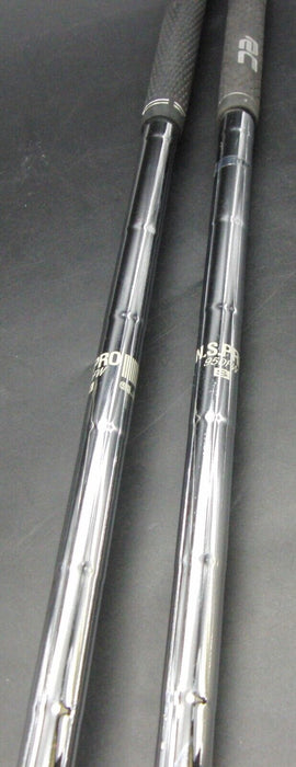 Set of 2 Royal Collection BBD's TRC 3 21° & 4 24° Hybrids Stiff Steel Shafts