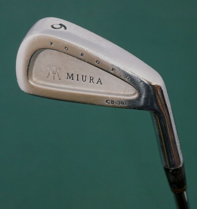 Miura CB-301 Genuine Forged 6 Iron Stiff Steel Shaft Lamkin Grip