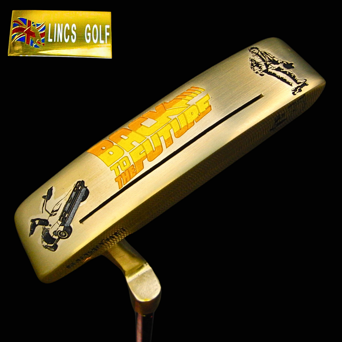 Custom Milled Back To The Future Themed Ping Anser Putter 86cm Steel Shaft