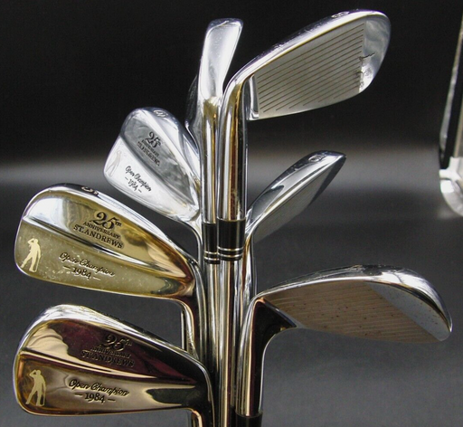Set of 7 x Seve Ballesteros 25th Anniversary St Andrews 1984 Irons 4-PW Steel