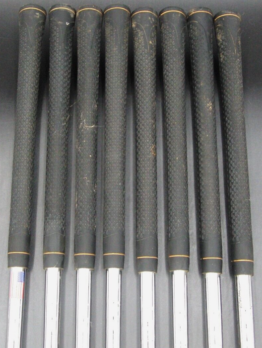 Set of 8 x Ping G10 50th Anniversary Irons 4-SW Regular Steel Shafts Ping Grips