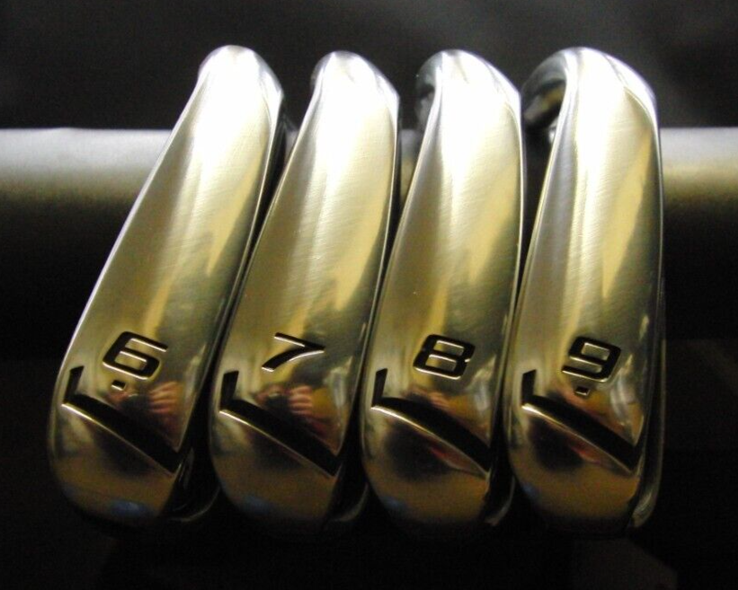 Set of 4 x Bridgestone J15 Irons 6-9 Stiff Steel Shafts Golf Pride Grips