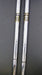 Set of 2 Gauge Design Sand 58º and Gap 52º Wedges Stiff Steel Shafts