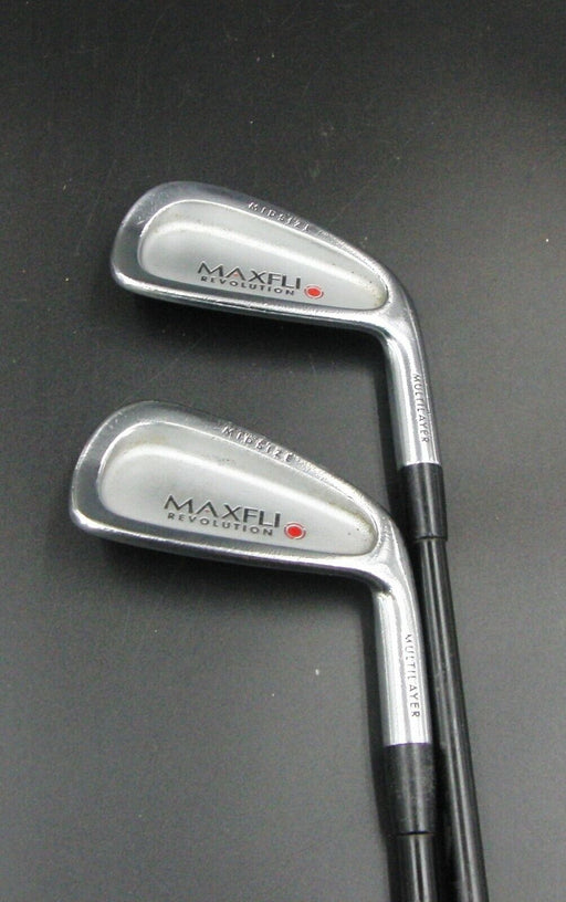 Set of 2 x Maxfli Revolution Irons 4 & 6 Regular Graphite Shaft Golf Smith Grip