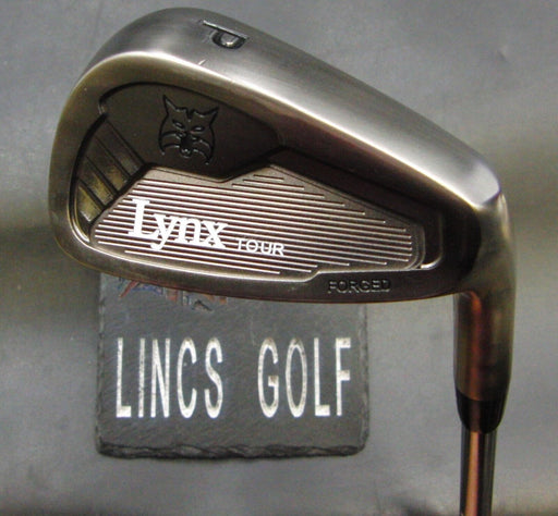 Lynx Tour Forged Pitching Wedge Stiff Coated Steel Shaft Lamkin Grip