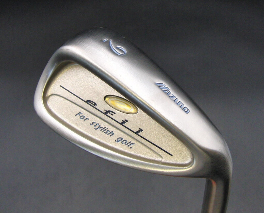 Ladies Mizuno Efil for Stylish Golf 9 Iron Ladies Graphite Shaft Mizuno Grip