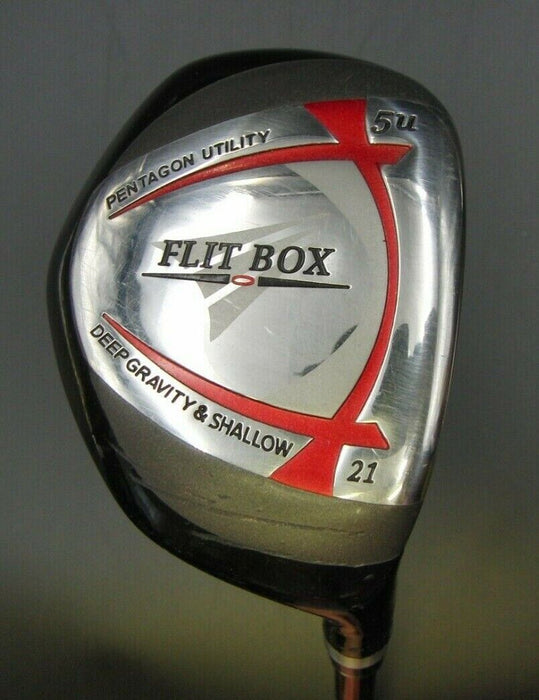 Japanese Elite Flit Box 5U 21º Hybrid Regular Graphite Shaft + Head Cover