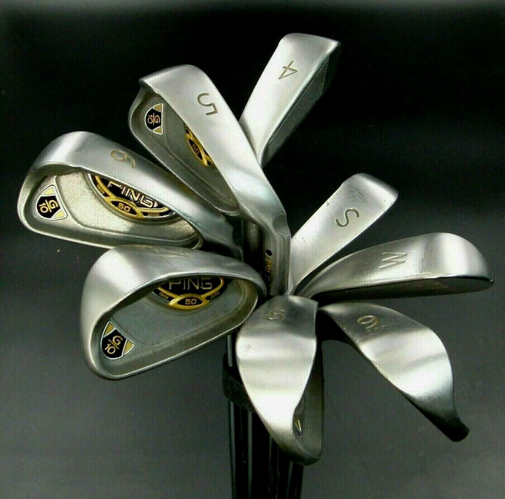 Set of 8 x Ping G10 50th Anniversary Limited Edition Irons 4-SW Regular Steel
