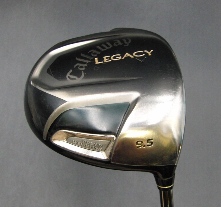 Callaway Legacy V 9.5° Driver Stiff Flex Graphite Shaft Golf Pride Grip
