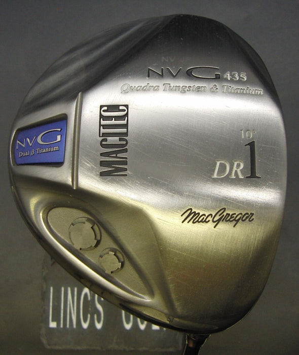 MacGregor Mactec NVG 435 10° Driver Regular Graphite Shaft Mactec Grip