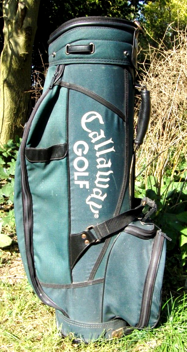Vintage 6 Division Callaway Golf Cart Carry Golf Clubs Bag