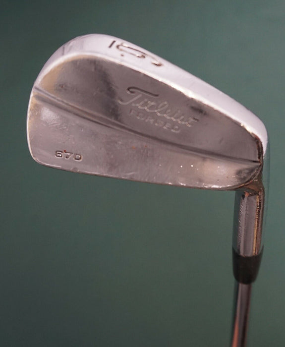 Titleist 670 6 Iron Stiff Steel Shaft Golf Pride Grip
