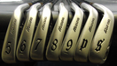 Set of 7 x Mizuno British Open Golf 5-SW Regular Steel Shafts Mizuno Grips