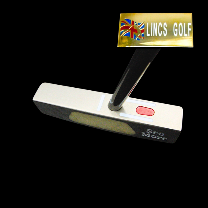 SeeMore Corona Del Mar CA FGP Blade Precision Tour Milled Putter 83.5cm Steel