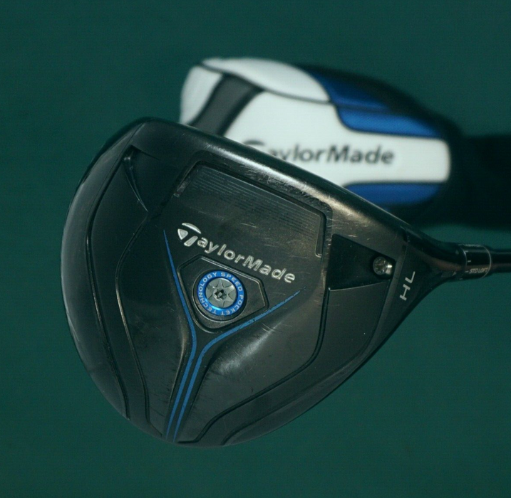 TaylorMade Jetspeed HL Black Driver Stiff Graphite Shaft Golf Pride Grip + H.C.