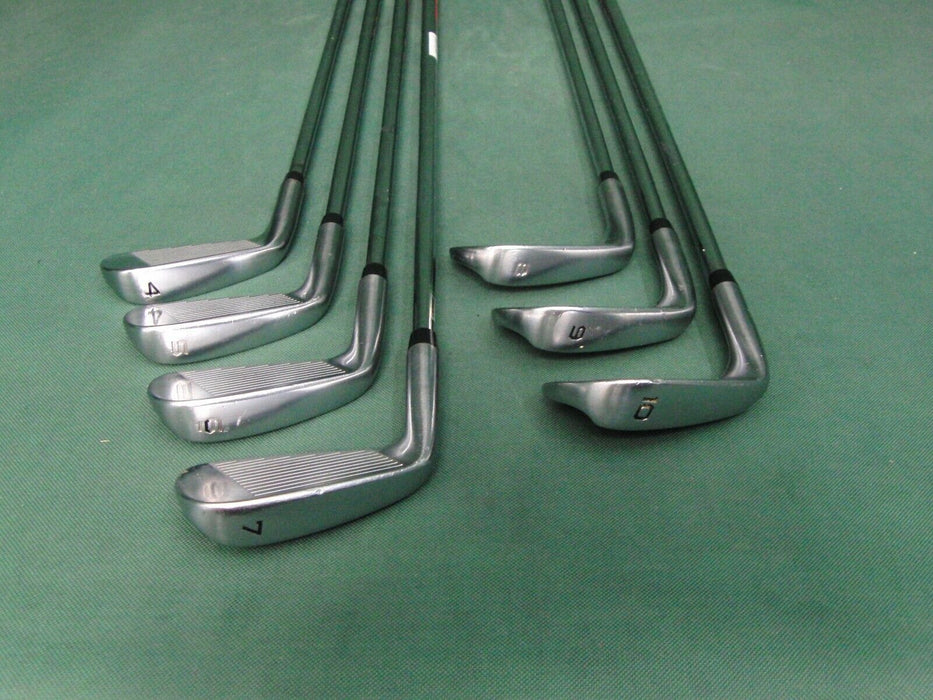 Set Of 7 x Honma Tour World TW717V Forged Irons 4-10 Regular Steel Shafts