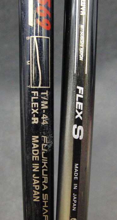 Set of 2 TSURUYA AXEL Dual Impact 15° 3 & 19° 5 Woods Graphite Shafts