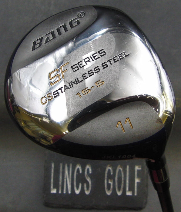 Bang SF Series 15-5 11° Driver Regular Graphite Shaft Golf Pride Grip