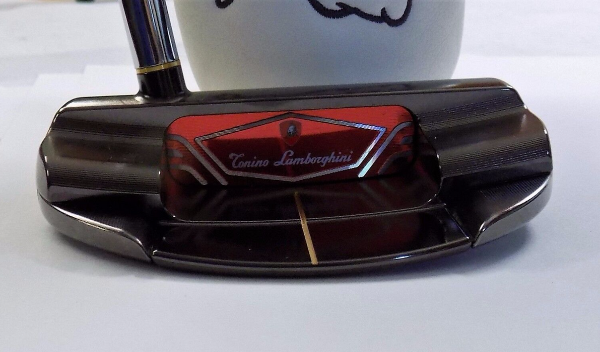 Honma Tonino Lamborghini TL52P CNC MIlled Mallet Putter 89cm Steel Shaft + H.C.