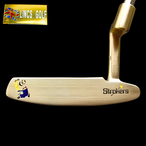 Custom Milled Despicable Me Themed Ping Anser Putter 89cm Genuine Leather HC