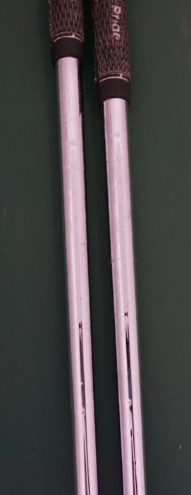 Set of 2 x Ping i5 Black Dot Irons 6 & 8 Stiff Steel Shaft Golf Pride Grip