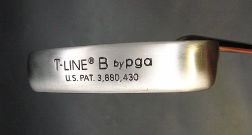 T-Line B By pga Pat 3,880,430 Butterfly Putter 86.5cm Length Steel Shaft