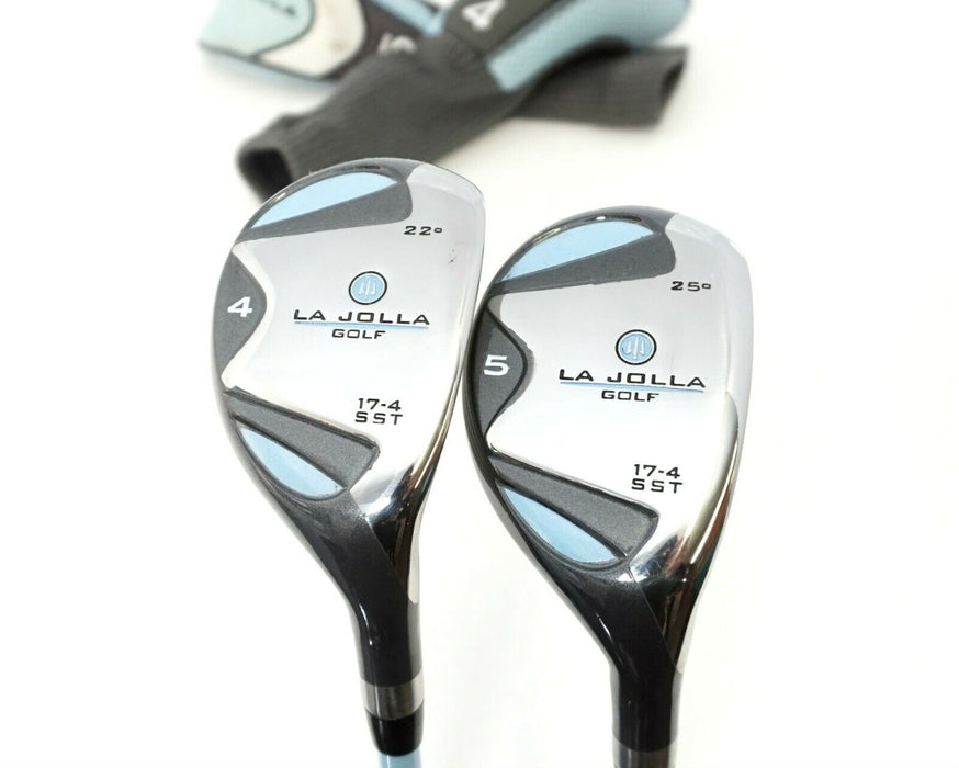 Ladies Set Of 2 x La Jolla 17-4 SST Hybrids 4 & 5 Ladies Graphite Shafts