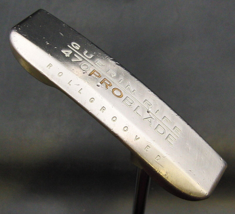 Guerin Rife Roll Grooved 470 Pro Blade Putter Steel Shaft 87.5cm Length