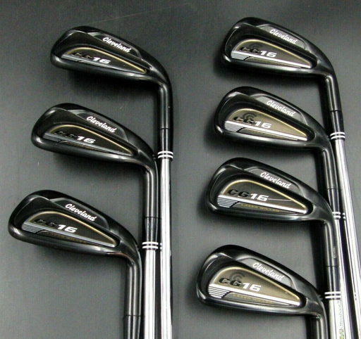 Lightly Used Set Of 7 x Cleveland CG16 Irons 4-PW Regular Steel Shafts
