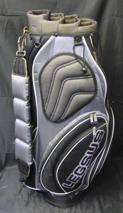 Japanese Luxury 7 Division Legsus Black & Grey Tour Cart Golf Clubs Bag