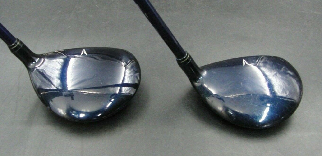 Japanese Set Of 2 Dunlop HI-BRID EZ 15° 3 & 19° 5 Hybrid Woods Regular Graphite