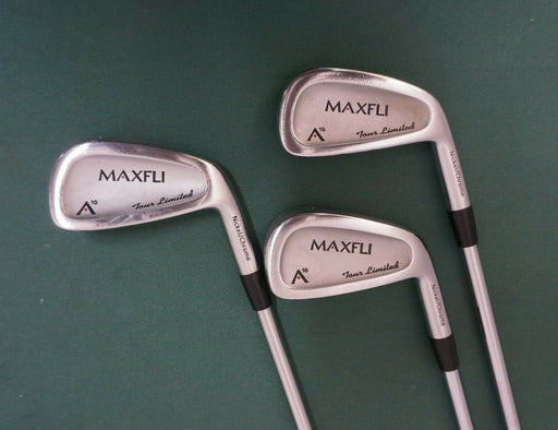 Set of 3 x Maxfli A10 Tour Limited Irons 4-6 Regular Steel Shaft Royal Grip