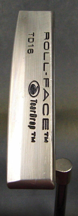 Tear Drop Roll Face TD16  Putter Steel Shaft 85.5cm Length Golf Smith Grip