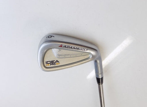 Adams Idea Pro Forged 6 Iron Black Gold Regular Flex Steel Shaft