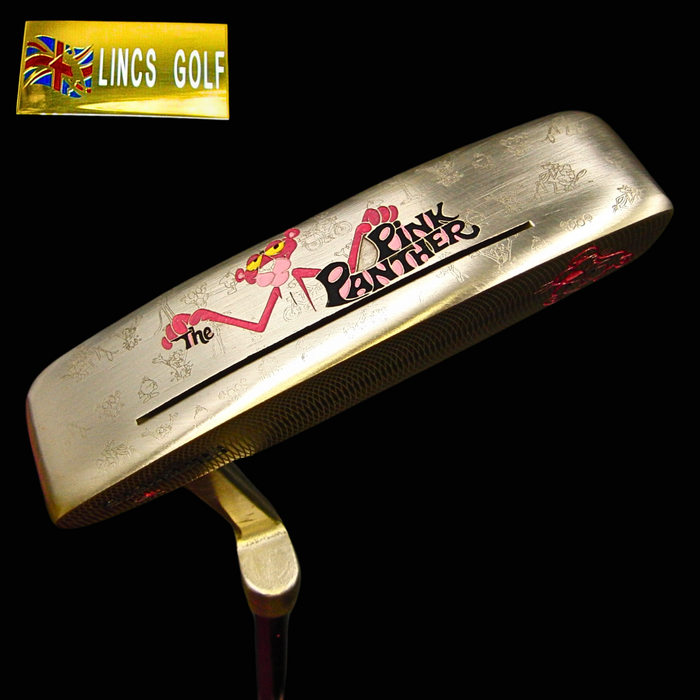 Custom Milled Pink Panther Themed Ping Anser Putter 89cm Steel Shaft
