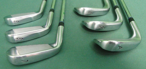 Set of 6 x Srixon Z STAR Forged Irons 5-PW Stiff Steel Shafts SRIXON Grips
