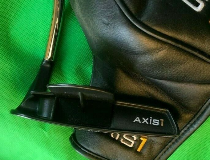 Hardly Used Axis1 Umbra Putter Steel Shaft 86cm Scotty Super Stroke Grip + H.C.
