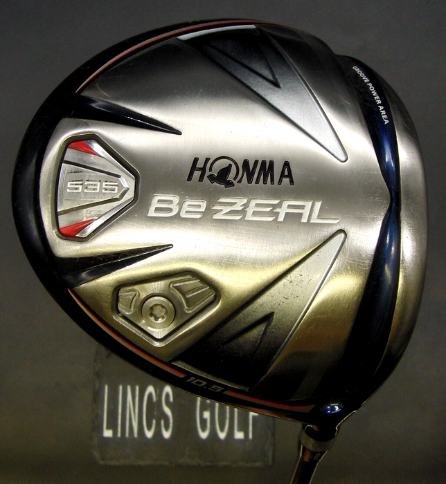 Honma BeZeal 535 10.5° Driver Regular Graphite Shaft Golf Pride Grip*