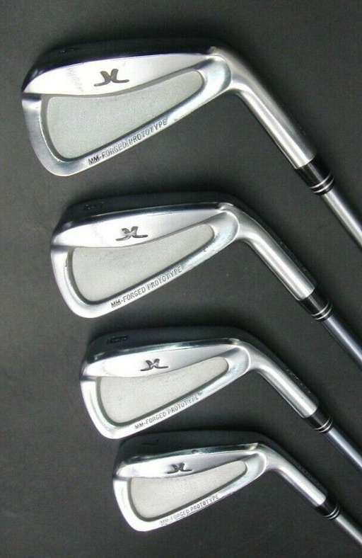 Set of 7 x John Letters MM Forged Prototype  Irons 4-PW Regular Graphite Shafts