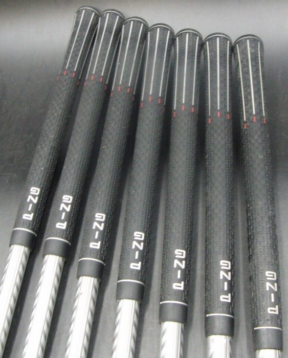 Set of 7 x Ping K15 Black Dot Irons 5-SW Stiff Graphite Shafts Ping Grips