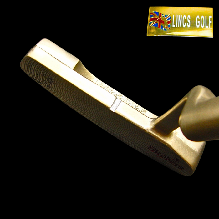 Custom Milled Back To The Future Themed Pal Ping Putter 89cm Genuine Leather HC
