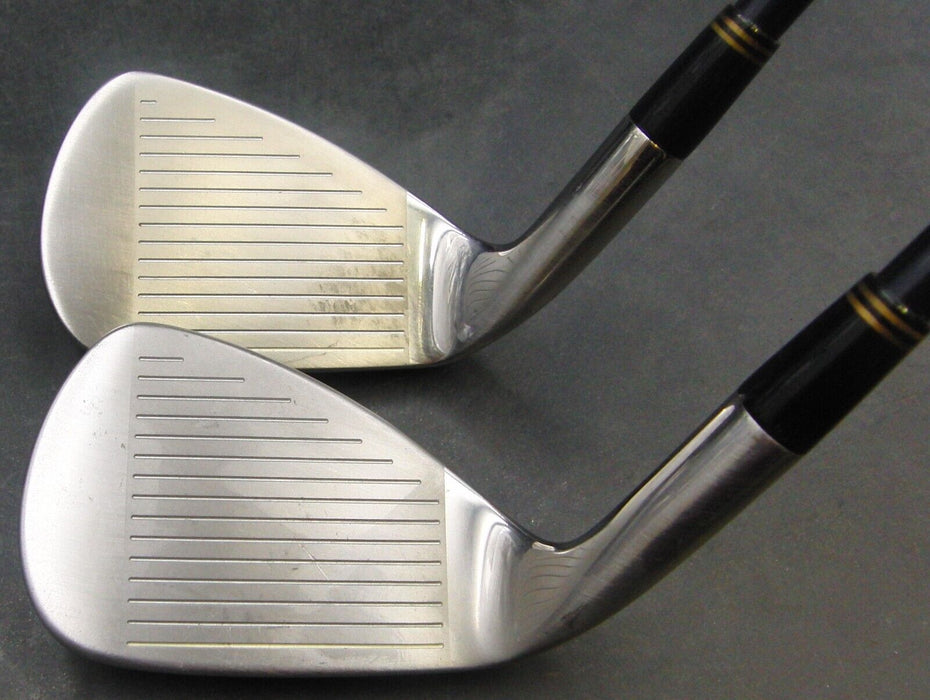 Set of 2 Bridgestone Newing Dynaspec Pitching & Sand Wedges Stiff Graphite Shaft