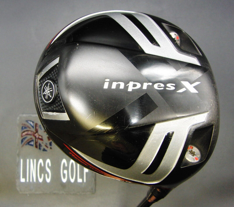 Japanese Yamaha Inpress X 10° Black Driver Stiff Graphite Shaft Yamaha Grip