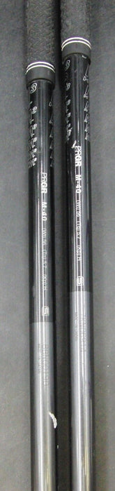 Set of 2 PRGR M3 Hit 3 & 5 Woods Regular Graphite Shafts PRGR Grips