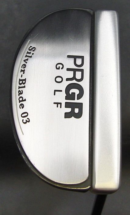 PRGR Silver Blade 03 Putter Steel Shaft 84.5cm Length PSYKO Grip*